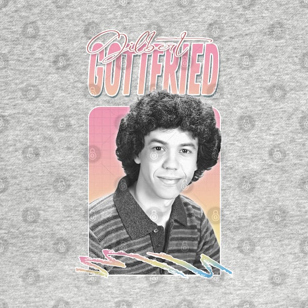 Gilbert Gottfried / Retro Fan Art Design by DankFutura